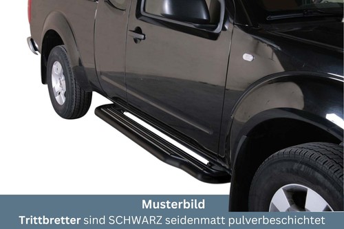 Trittbretter schwarz für - schwarz,