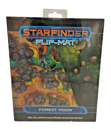 Starfinder flip mat forest - ,