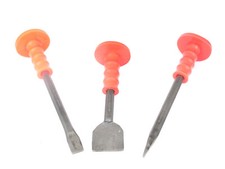 3 tlg Meißel Set Flachmeißel