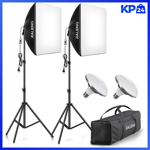 Softbox set 2x50w led - 2x50w,