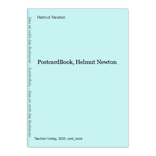 Postcardbook helmut newton - helmut,