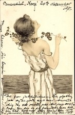 Jugendstil Künstler Litho