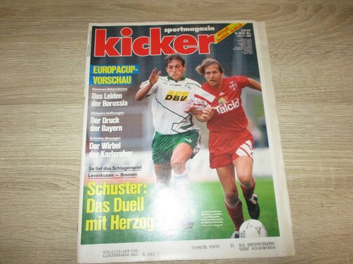 Kicker 1993 88 - kicker, 88/93