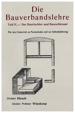 Bauverbandslehre 4a Bautischler & Bauschlosser Fenster Türen Beschläge Hausbau