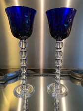 Saint Louis Wein Römer - St Louis - Modell Bubbles - Signiert -  (Stückpreis!)