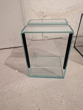 Glas-Terrarium / Vogelspinnen-Terrarium (H x B x T: 20 x 15 x 15) - gebraucht 