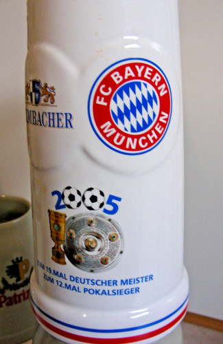 Bierkrug kulmbacher fc - bierkrug,