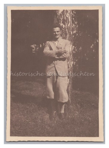 Portrait mann knickerbocker - portrait, in