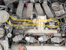 A3 VW Golf 5 V Leitung Benzin 1,6 FSI BAG BLF BLP 85kw Kraftstoffleitung Leitung