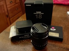 Fujifilm XF 18mm F1.4 R LM WR Lenshood LH-XF18 neuw. Restg.