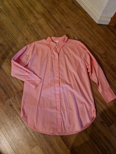Oversize bluse in pink - h&m,