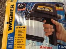 Spritzpistole von Wagner  Typ W400 SE, Airless, Behälter 0,8l Rundstrahldüse 0,8