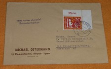 Kloster Weingarten Benediktiner Abtei Pater Ulrich Merkle OSB Eckrand MiNr 324