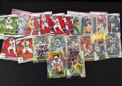 Nfl rookie karten - karten, lot
