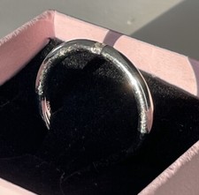 ? Weißgoldring, Diamantring, Brillantring 585 Weißgold, 1 Brillant, ca. 3 Gramm