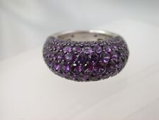 sehr schöner feiner Designer-Ring mit Amethyst Gold 750  Peter Fischer