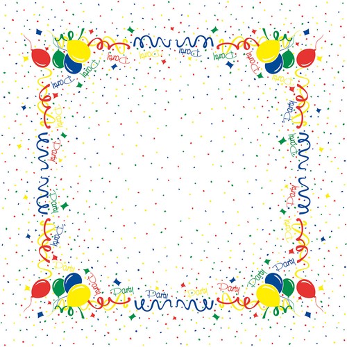 Tischdecke party aus - party,