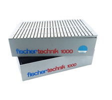2x Fischertechnik 1000 Bausteine Baukasten Altes Spielzeug Sortierkasten Box 5KG