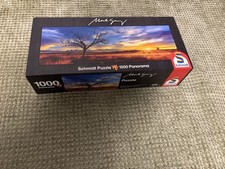 Schmidt Puzzle 1000 Teile Panorama Sunset Sonnenuntergang Gebraucht Gut