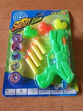 Kinderspielzeug Pistole Shoot Gun 4 Schuss Spielzeug Fasching 