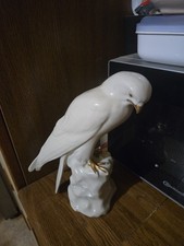 * GREIFVOGEL FALKE PORZELLAN FIGUR STATUETTE KRAUTHEIM SELB BAVARIA