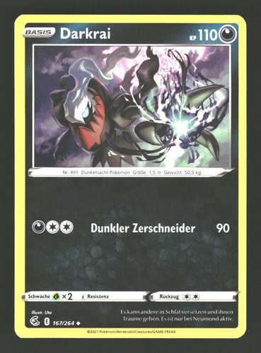 Pokemon darkrai 167 264 - pokemon, 167/264