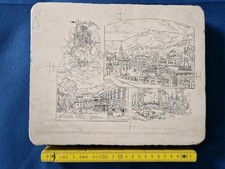 Lithographiestein aus Solnhofer Plattenkalk