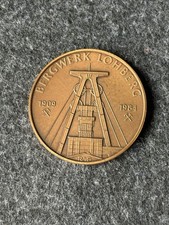 Medaille Bergbau Bronzen