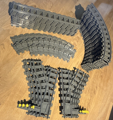 Lego schienen geraden kurven - geraden,