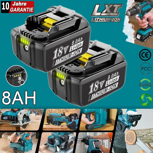 0ah für makita original - 2x, 8,0ah