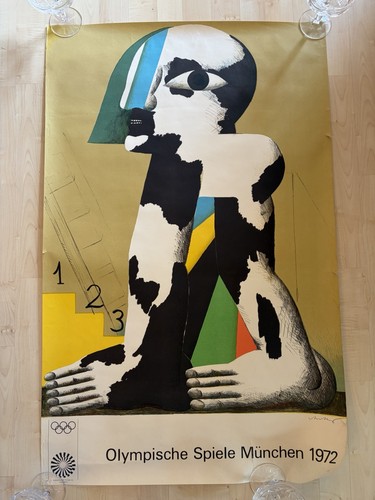 Olympia 1972 münchen plakat - olympia, münchen,