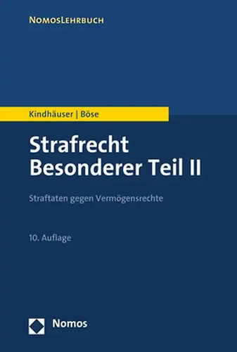 Strafrecht besonderer teil - besonderer, ii