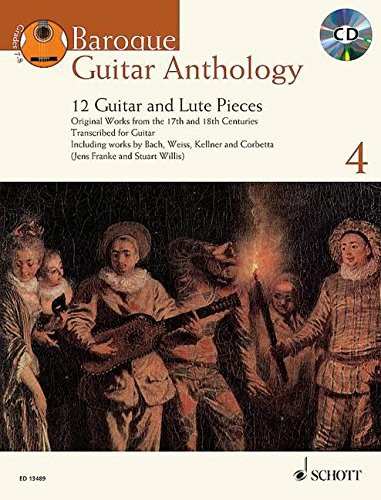 Baroque guitar anthology - baroque, 12