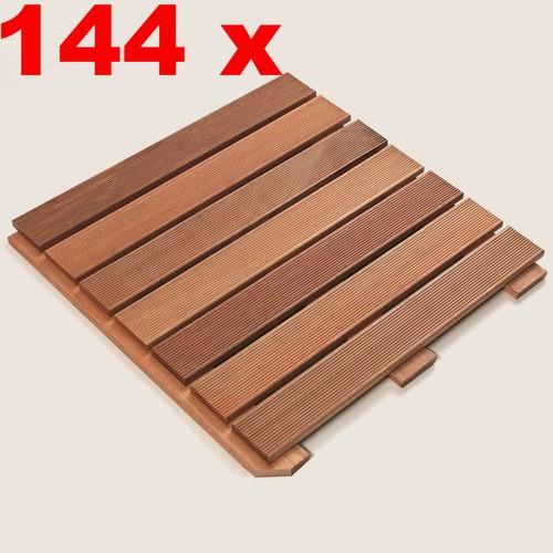 144 holzfliese bangkirai - 144,