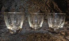 3 Schnapsgläser Pinnchen – Friedrich Kristallglas –Prisma/Windsor?