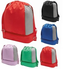 Kleiner Rucksack Damen & Herren Mini Wanderrucksack klein 30x5x40 mit Schuhfach