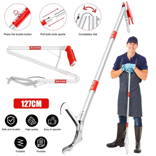 Profi schlangenhaken 127cm - schlangenhaken,