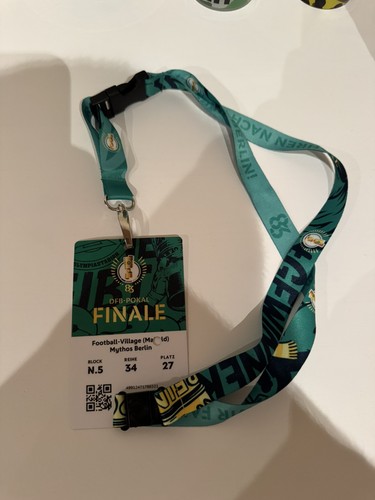 Vip ticket badge lanyard - vip, fc