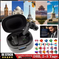 144 Sprachen AI Übersetzer Ohrhörer Echtzeit Übersetzer Kopfhörer Smart Voice