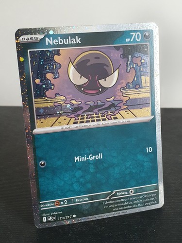 Pokemon karte nebulak 123 - karte, 123/217