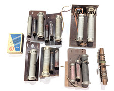 Konvolut alter Bauteile