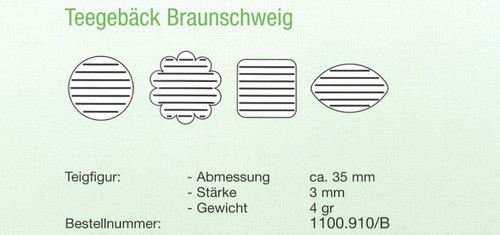 Kalmeijer gebäckformwalze kgm - kalmeijer,