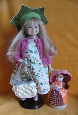 KÜNSTLERPUPPE ZUCKERSÜSSES MÄDEL von DIANNA EFFNER