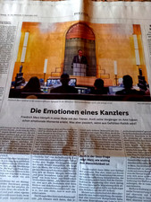 WIEDERERÖFFNUNG SYNAGOGE MÜNCHEN: REDE BUNDESKANZLER MERZ IM WORTLAUT  v. '25 (u