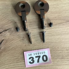 Vintage Singer Nähmaschinenschrank 1 Loch Kopf Stiftscharniere mit Schraube & Maden