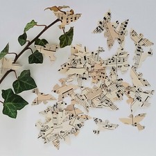 300 Stk Tauben Noten Streudeko Konfetti Deko Hochzeit Frieden Nachhaltig Vintage