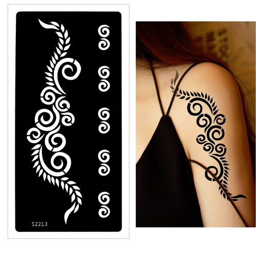 Henna tattoo schablone - tattoo,