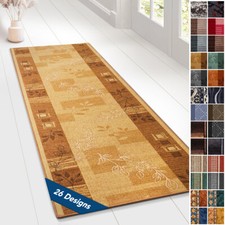 Teppichläufer Feinschlingen Teppich Läufer Wohnteppich Orient rutschfest