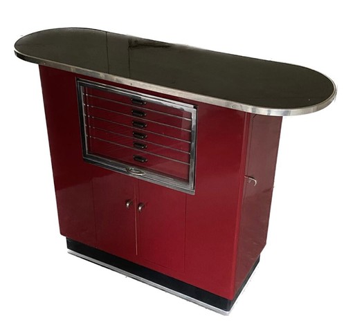 Art deco sideboard metall - art,
