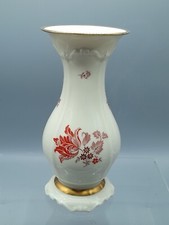 Rosenthal Vase Pompadour rote Tulpe sehr guter Zustand 21 cm hoch Porzellan